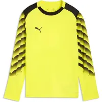 Puma Garçons, T-shirt de sport, teamLIGA26 GK Jersey LS Jr (116), Noir, Jaune, 116