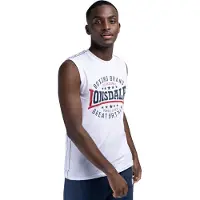 Lonsdale T-Shirt rouge / noir / blanc