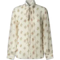 Pepe Jeans pour femme. PL3051269 Chemisier Nazareth blanc (L), Casuel, Polyester, Manche longue