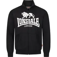 Lonsdale Veste de survêtement 'Blencarn' noir / blanc