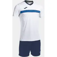 Joma Victory Short Sleeve Set Blanc L Homme
