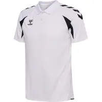Hummel Core 2.0 Short Sleeve Polo Blanc XL Homme