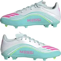 Adidas Chaussure de sport 'F50 Messi League' turquoise / rose foncé / blanc
