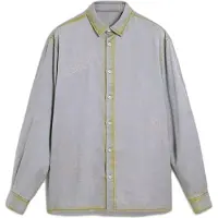 Desigual Chemise citron / gris fumé