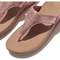 FitFlop Sandales à bride entre les orteils FitFlop Lulu Crystal-Mix Metallic ROSA 41