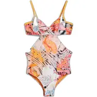 Desigual Maillot de bain curry / orange / noir / blanc