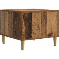 vidaXL Table basse en bois recyclé 50 x 49 x 40 cm, aggloméré