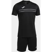 Joma Victory Short Sleeve Set Noir 12-14 Years Enfants