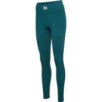 Hummel Pulse Seamless Rib Mw Leggings Vert S Femme