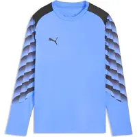 Puma Garçons, T-shirt de sport, teamLIGA26 GK Jersey LS Jr (140), Noir, Bleu, 140
