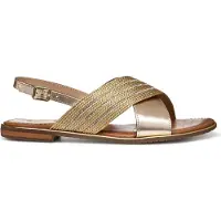 Geox Sandales plates D SOZY PLUS femmes - Doré - 37