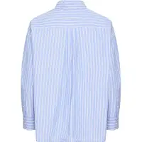 Fransa Chemisier 'FRRICKY' bleu clair / noir / blanc