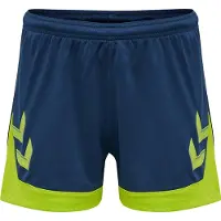 Hummel Pantalon de sport 'Lead' bleu foncé / citron vert