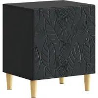 vidaXL Table de chevet Noir 43 x 34,5 x 50 cm Bois d'ingénierie