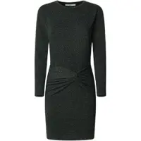 Pepe Jeans pour femme. PL9537725 Robe grise Brais (XL), Casuel, Coton, Manche longue