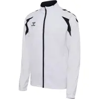 Hummel Veste de survêtement noir / blanc