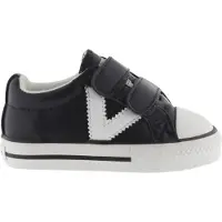 Victoria Baskets Chaussures femme tribu vegan contraste femme - Bleu - 24