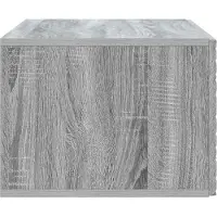 vidaXL Meuble TV mural 59,5 x 41 x 30 cm Gris Sonoma
