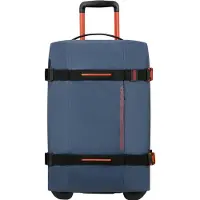 American Tourister sac de voyage trolley Urban Track Duffle / WH Coated Navy / Orange bleu marine 55cm
