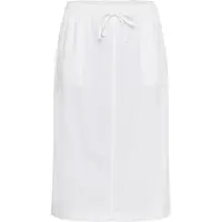KAFFE CURVE Jupe 'KCNana' blanc