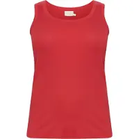 KAFFE CURVE Haut 'KCCarina' rouge