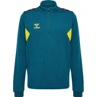 Hummel Authentic Half Zip Sweatshirt Bleu 164 cm Enfants
