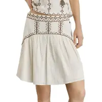 Pepe Jeans pour femme. PL9011941 Jupe Denvery blanche (XS), Casuel, Coton