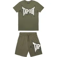 TAPOUT Dunlab Short Sleeve Set Vert XL