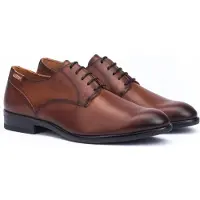 Pikolinos pour homme. M7J-4187 Chaussures en cuir Bristol marron (44), 1 à 3 cm, Lacets, Classique