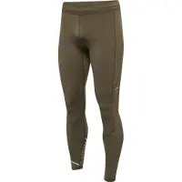 Newline Pantalon de sport 'CHICAGO' kaki / blanc