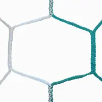 Sporti France Honeycomb 4 Mm 7.50x2.50x2x2 M Goal Net Argenté