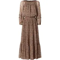 Pepe Jeans Robe 'DOROTEA' turquoise / chocolat / cappuccino / rose ancienne