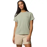 Columbia Sun Trek Ii Short Sleeve T-shirt Vert M Femme