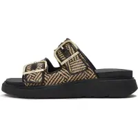 FitFlop Gen Ff Buckle Graphic Weave Sandals Noir EU 38 Femme