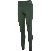 Hummel Pantalon de sport 'TE FUNDAMENTAL' olive / blanc