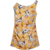 Desigual Robe orange / noir / blanc