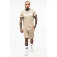 Lonsdale Survêtement beige / blanc