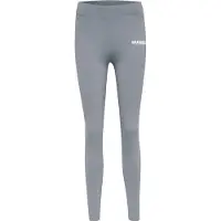 Hummel Pantalon de sport 'LEGACY' gris chiné / blanc