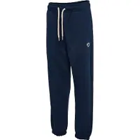 Hummel Pantalon écru / bleu marine