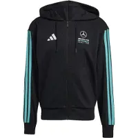 Adidas mercedes Homme - Sweats à capuche, Noir - Taille XL - Jersey de coton