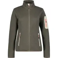 Icepeak Veste en polaire fonctionnelle 'Bowersville' crème / gris foncé / rose / noir