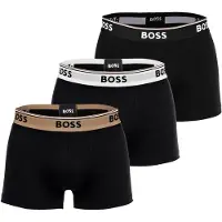 BOSS Boxers 'Power' brocart / noir / blanc