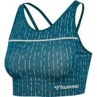 Hummel Drops Seamless Sports Top Bleu XS Femme