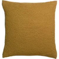 Vivaraise Housses de coussins MAIA - Marron - 45x45 cm