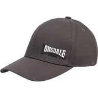Lonsdale Casquette 'Enville' gris / noir / blanc