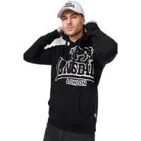 Lonsdale Pull-over 'Tadley' noir / blanc