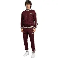 Lonsdale Ashwell Tracksuit Rouge S Homme