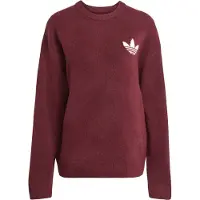 Adidas Originals Pull-over 'Athletic Dept' bordeaux / blanc
