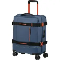 American Tourister trolley Urban Track Spinner TSA Coated Navy / Orange bleu gris 55cm