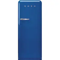 Smeg FAB28RBE6 réfrigérateur-congélateur Pose libre 270 L C Bleu